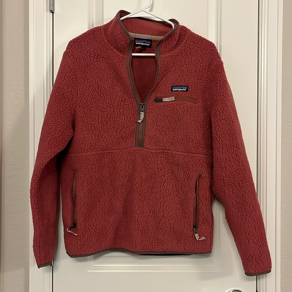 Patagonia retro pile marsupial fleece